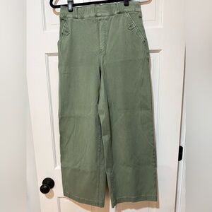SPANX Olive Green Straight Leg Pants